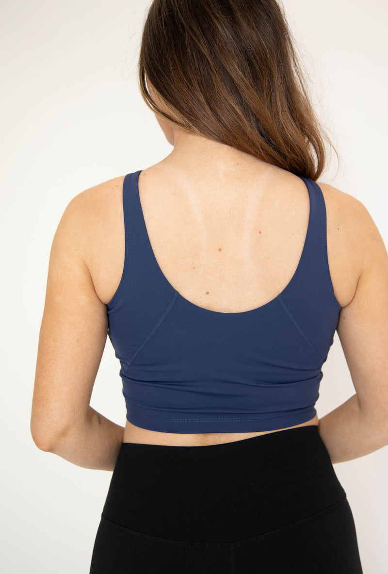 Aligned Performance Cropped Tank