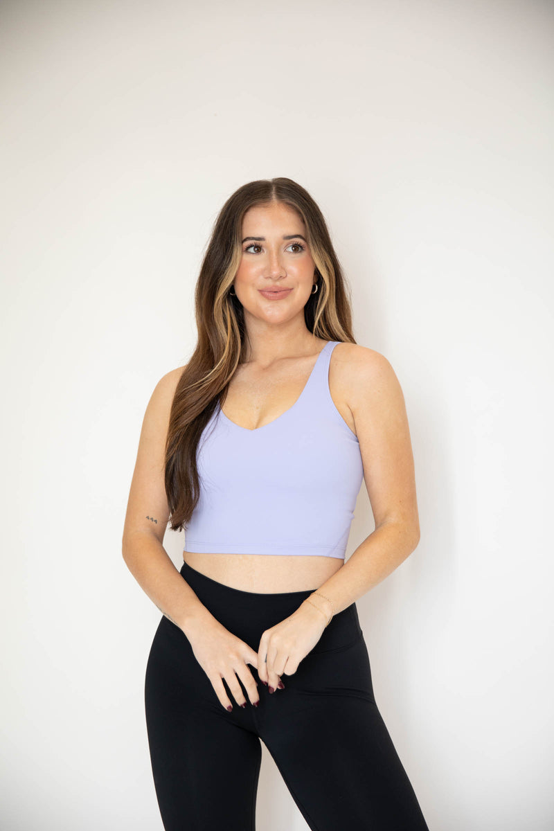 Aligned Performance Cropped Tank