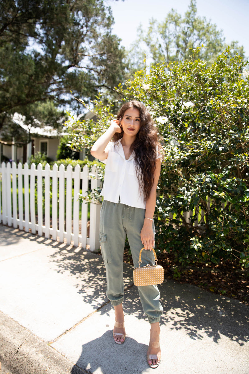 Squared Away Top