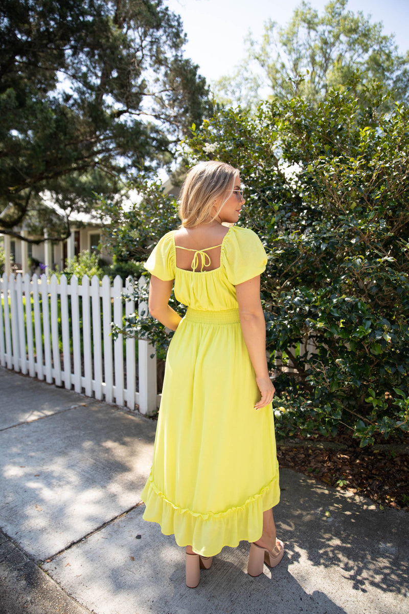 Fresh Lime Dress