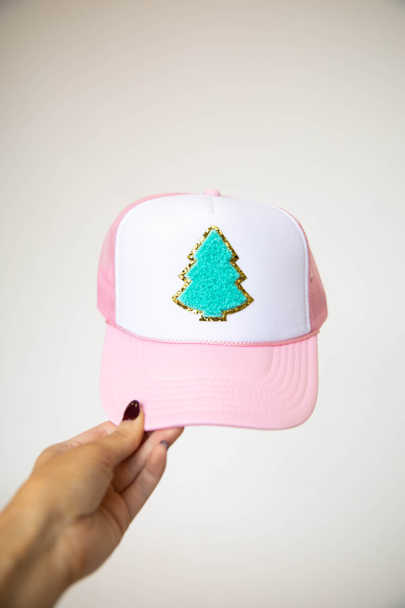 Christmas Tree Patch Trucker Hat