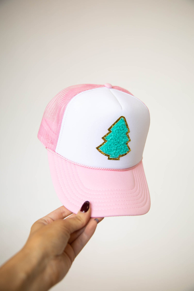 Christmas Tree Patch Trucker Hat