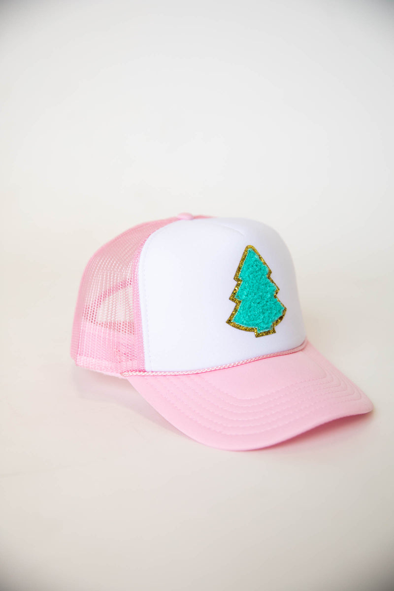 Christmas Tree Patch Trucker Hat