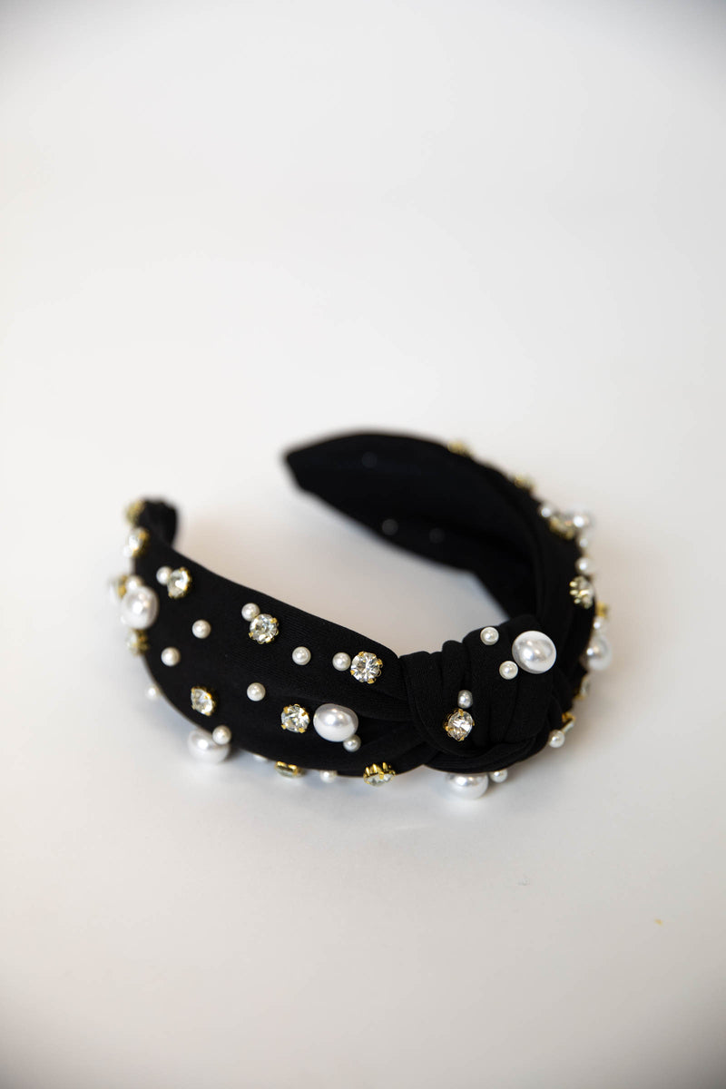 Pearl & Rhinestone Headband