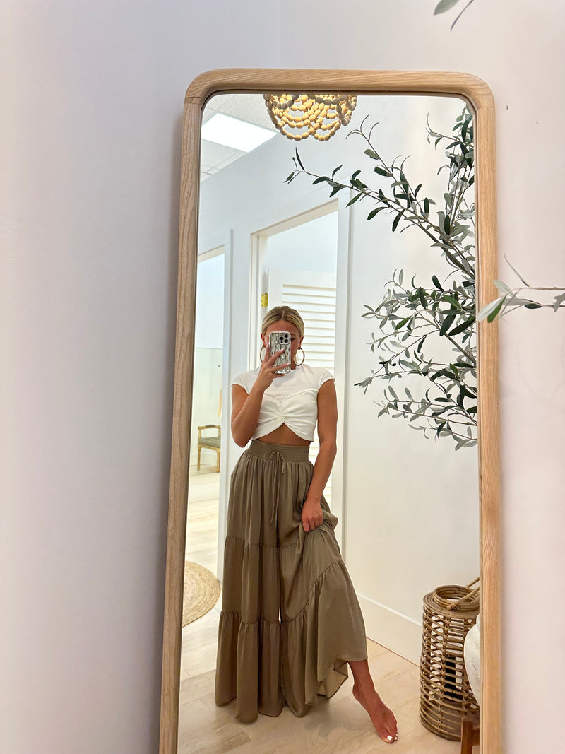 Satin Boho Pants