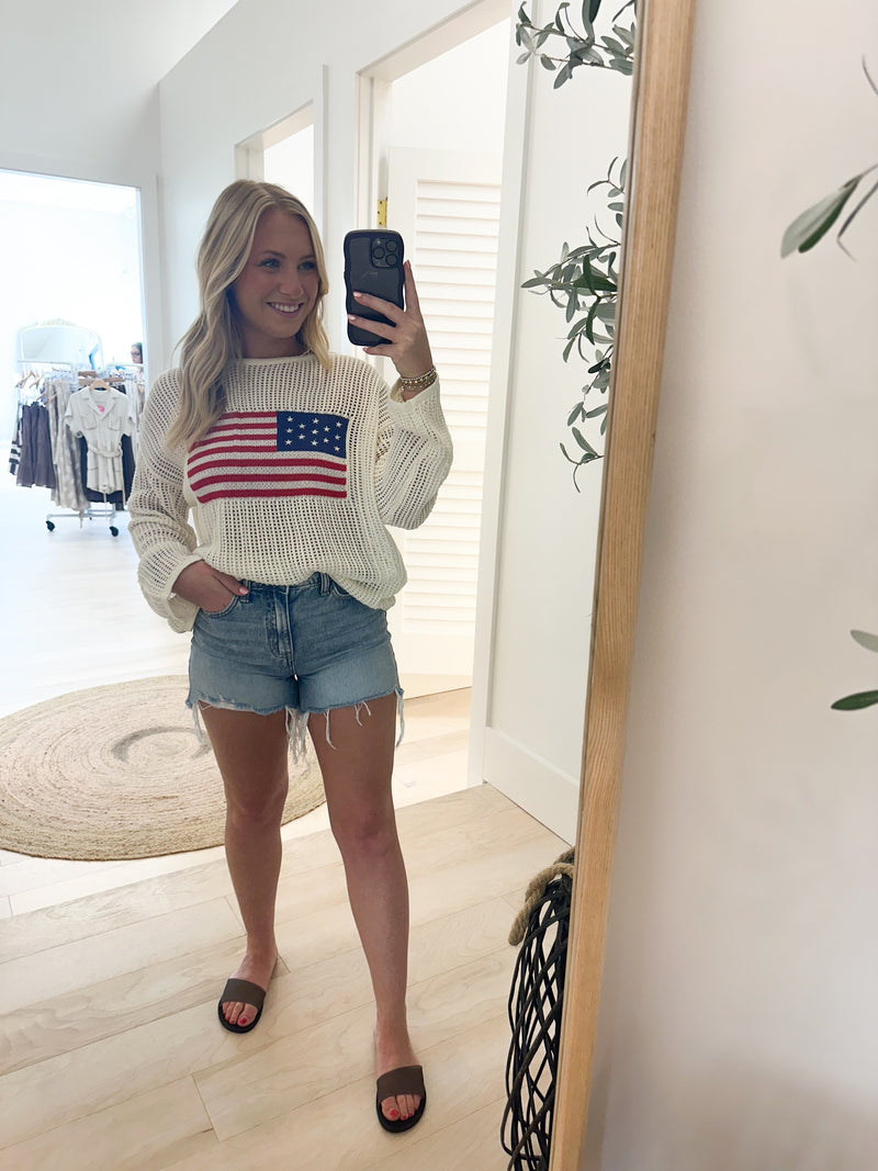 Party In The USA Knit Long Sleeve