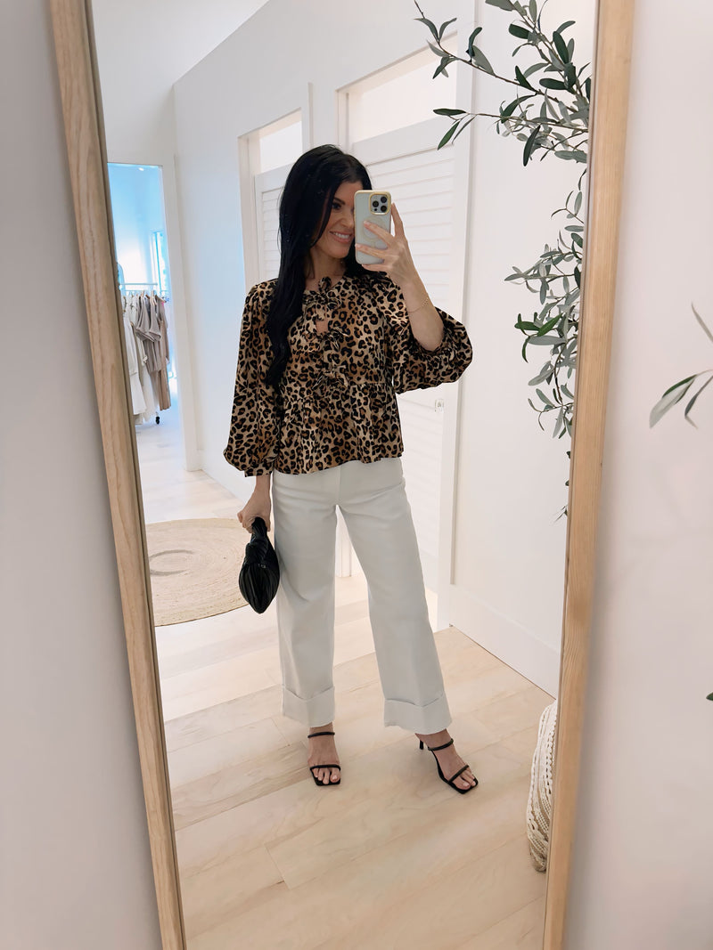 Cheetah Girl Top