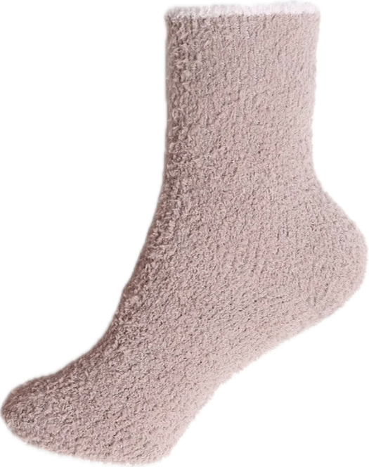 Solid Crew Socks W/ Trim