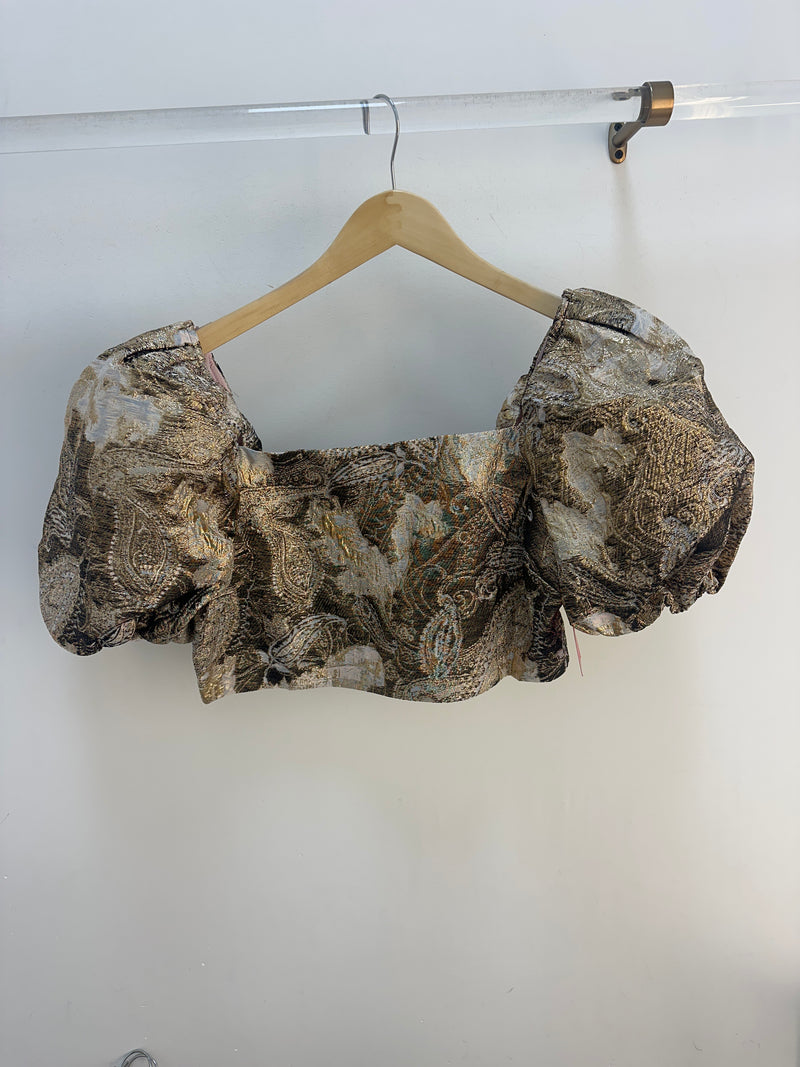Calloway Chromatic Metallic Top