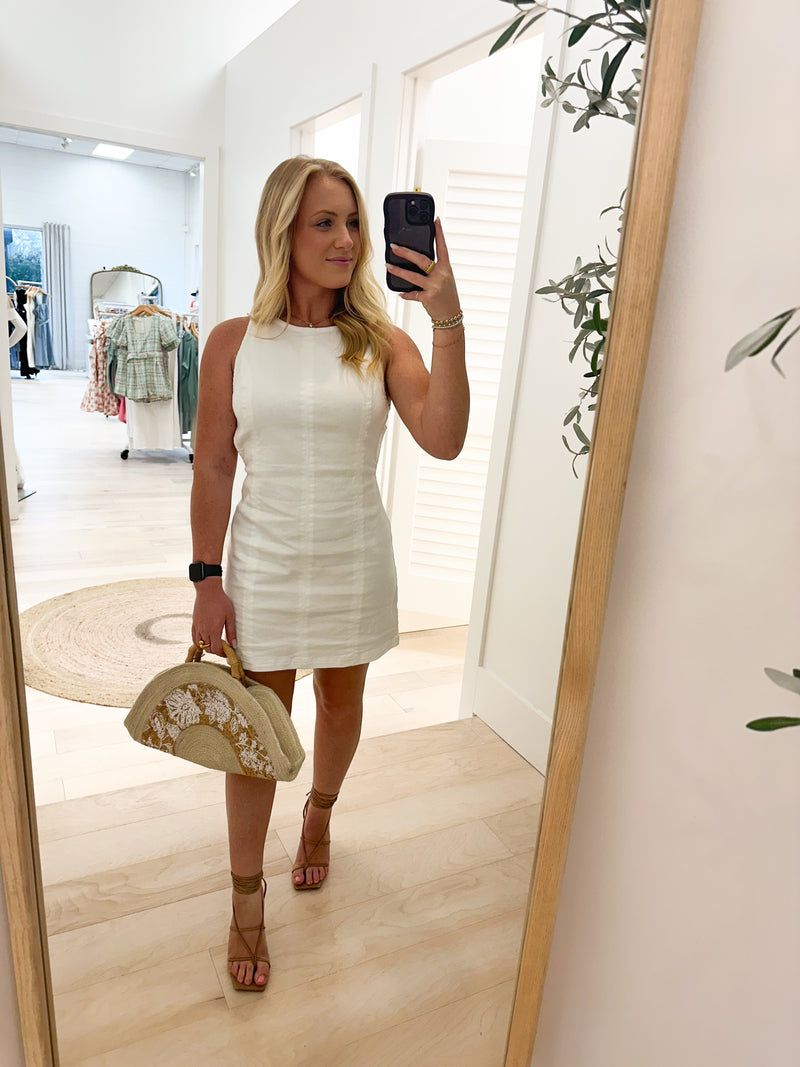 Clean Slate Denim Dress