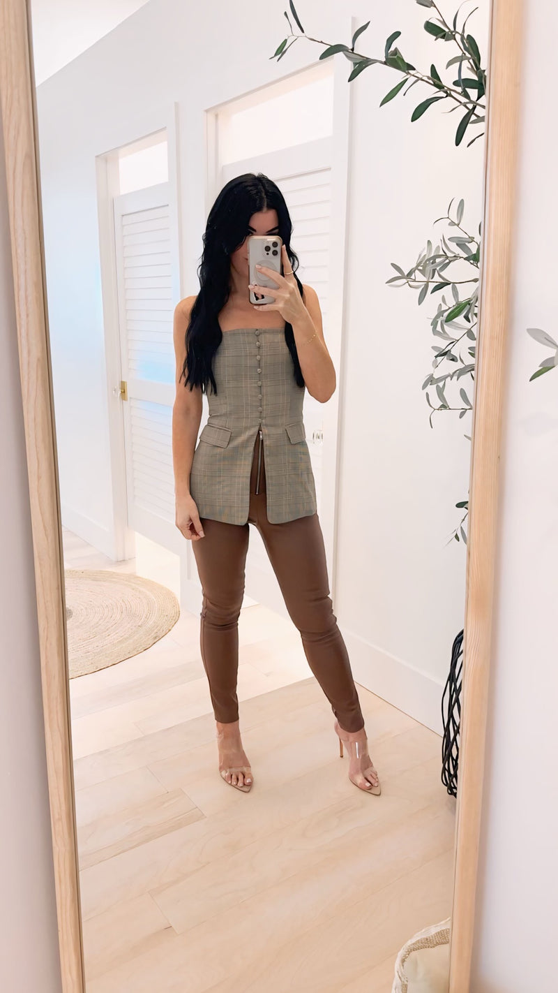 Beauty Blazer Top