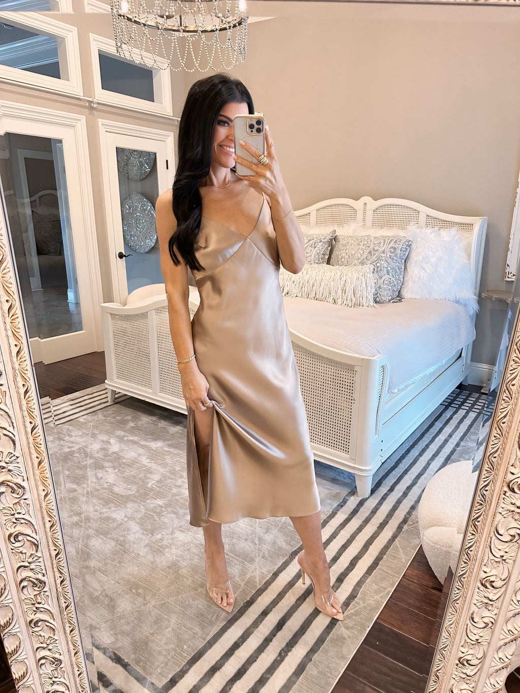black white and gold dress Long Black Sweetheart Prom Dress with Gold Trim– PromGirl