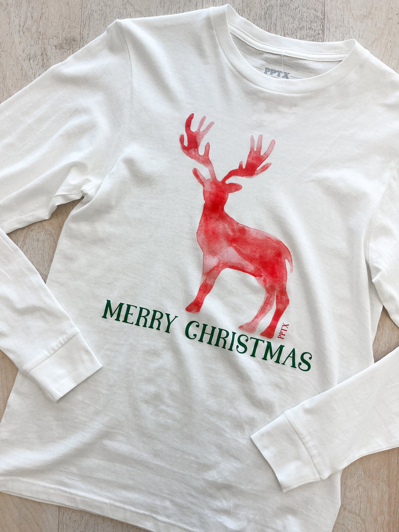 Christmas Reindeer Tee