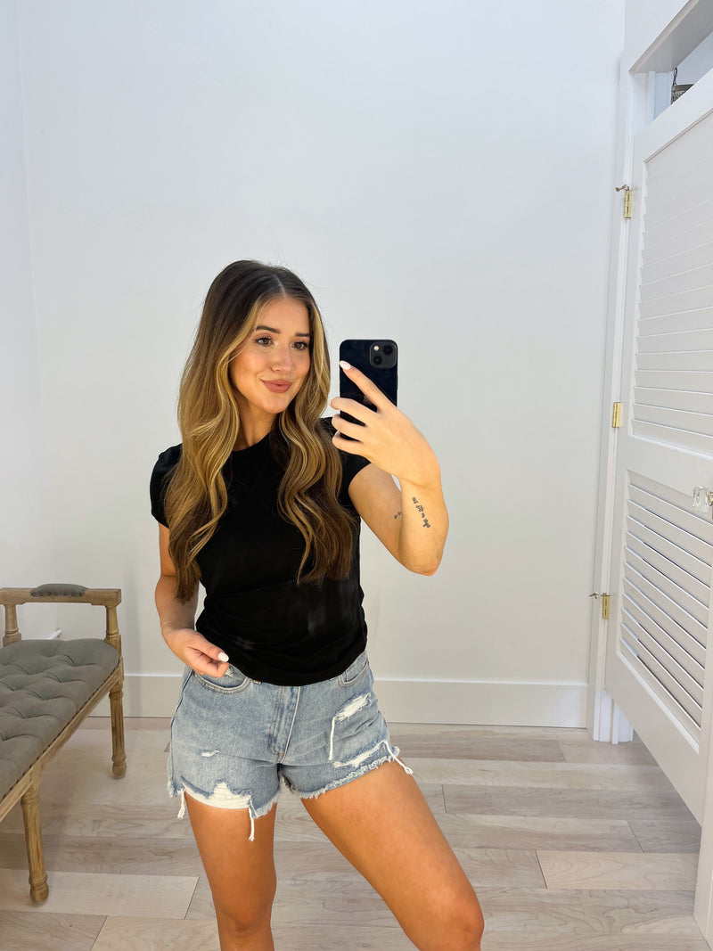 Fitted Boyfriend Top