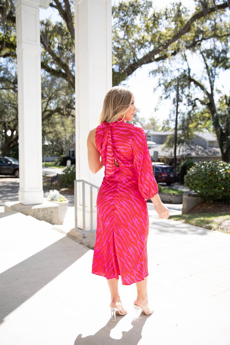 Striping style Dress