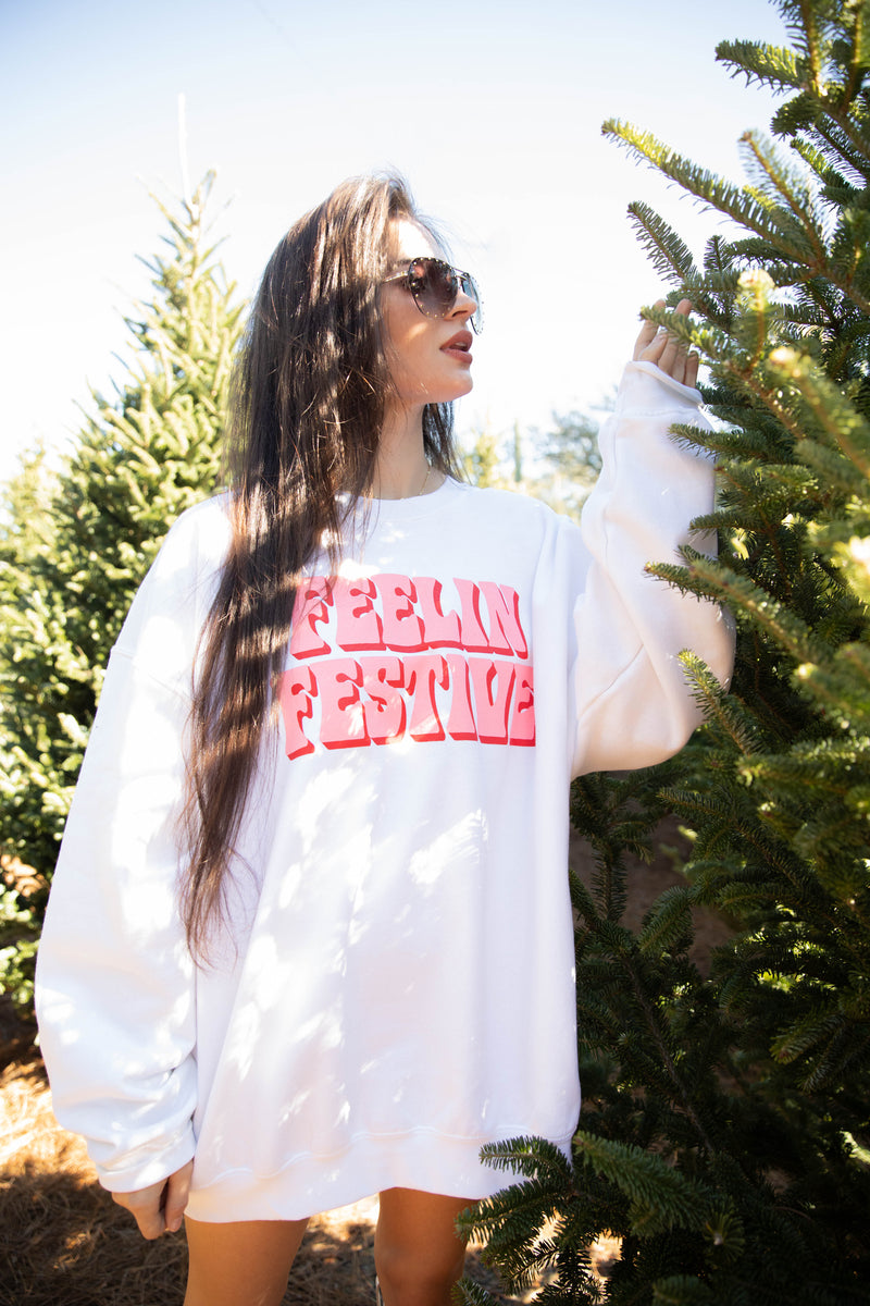 Feelin Festive Sweatshirt