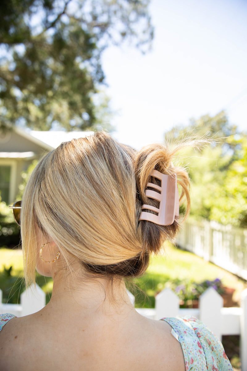 Beige Hair Clip