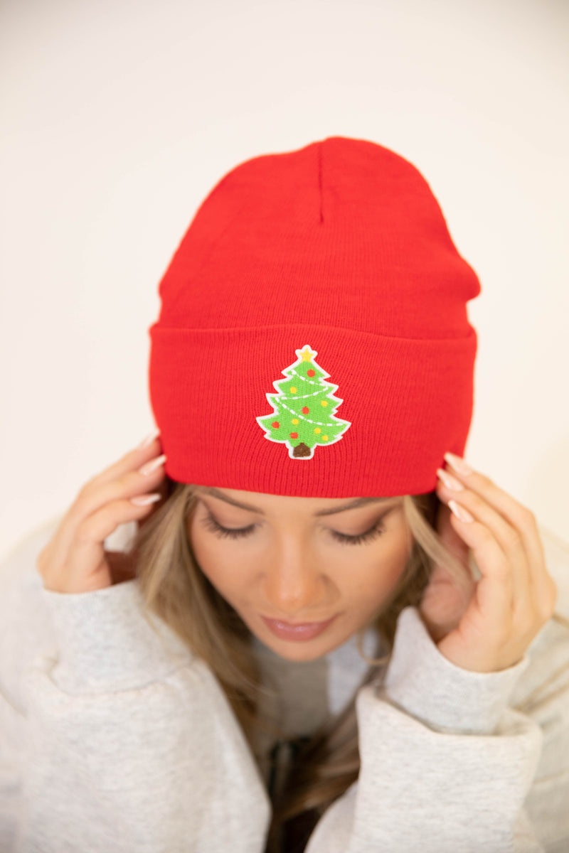 Christmas Tree Beanie