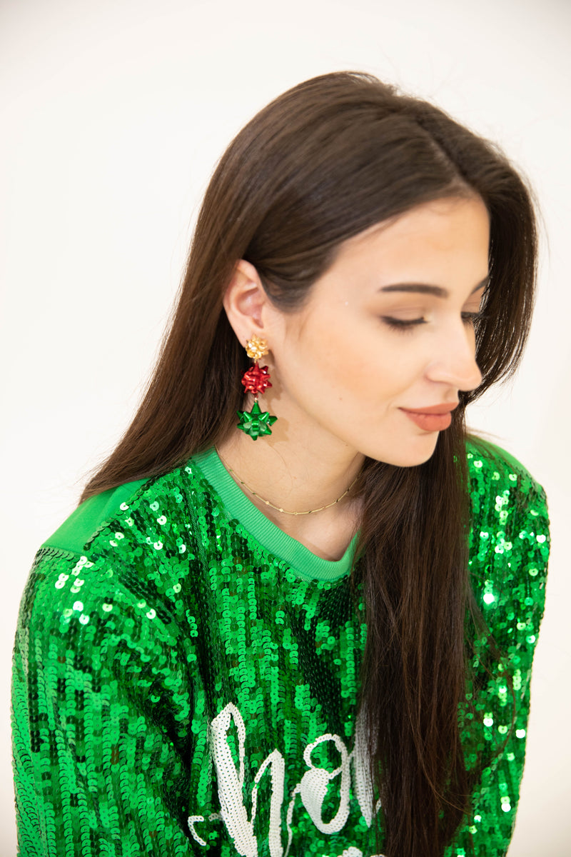Gift Bow Earrings