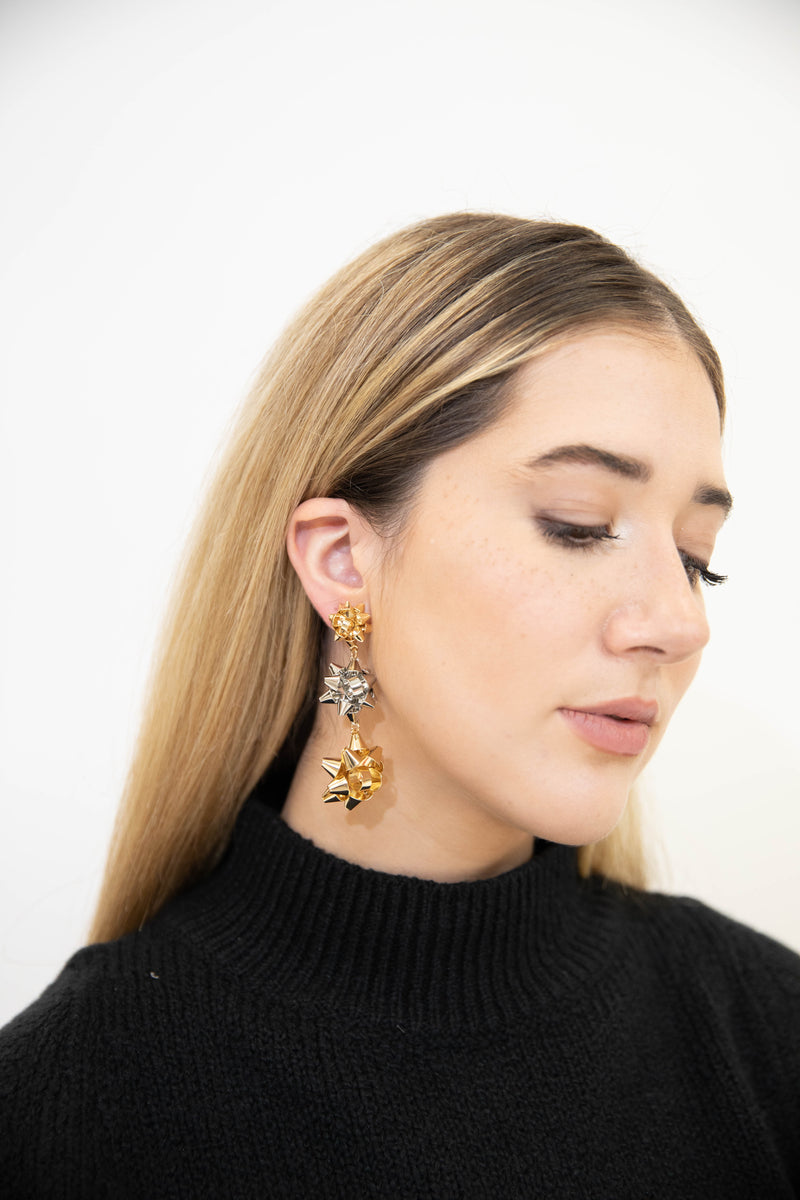 Gift Bow Earrings