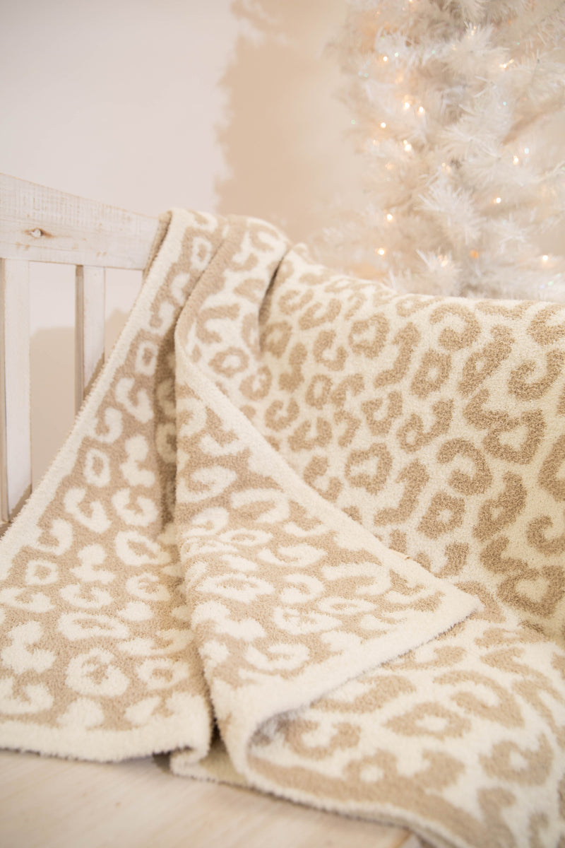 Leopard Throw Blanket