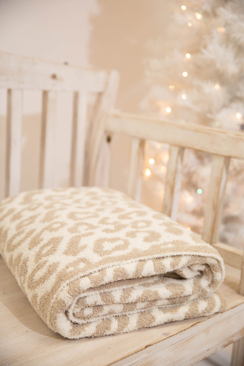 Leopard Throw Blanket