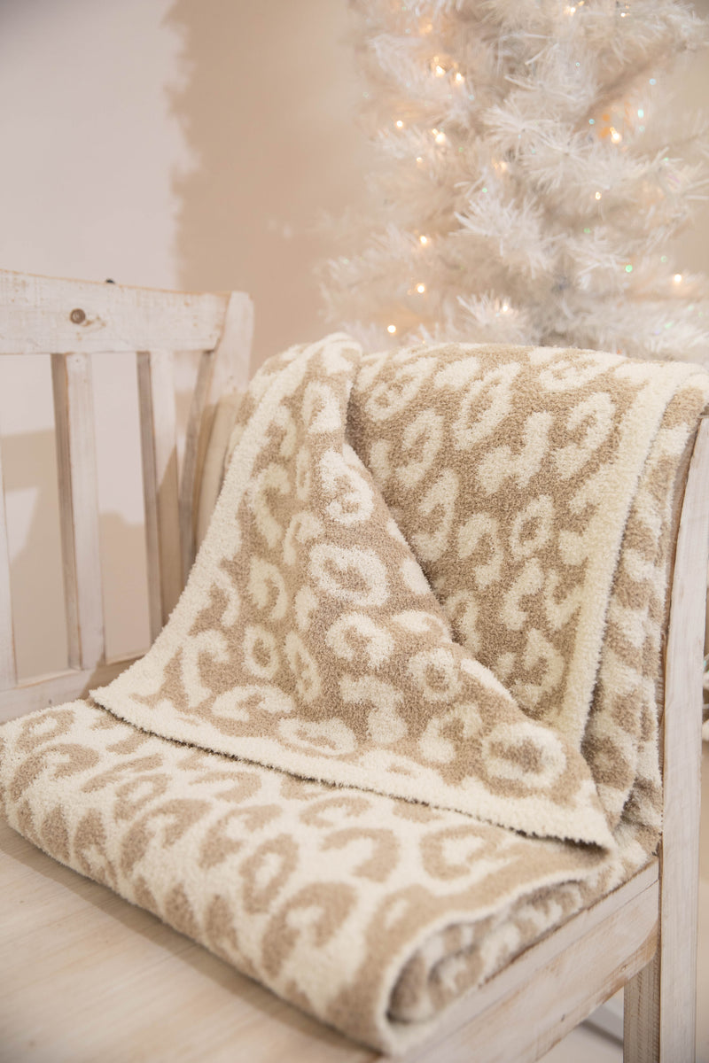 Leopard Throw Blanket