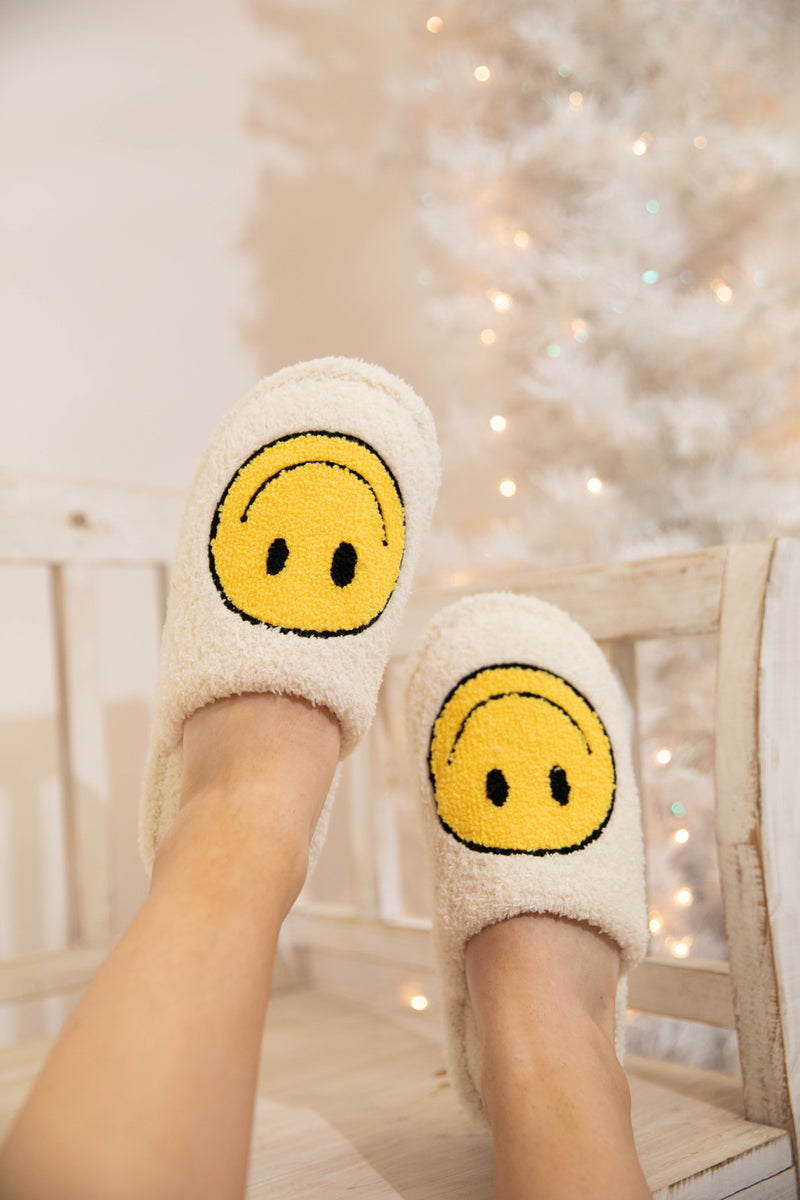 Happy Face Slippers