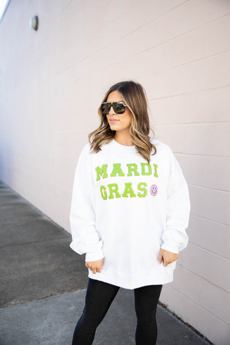 Mardi Gras :) Sweatshirt