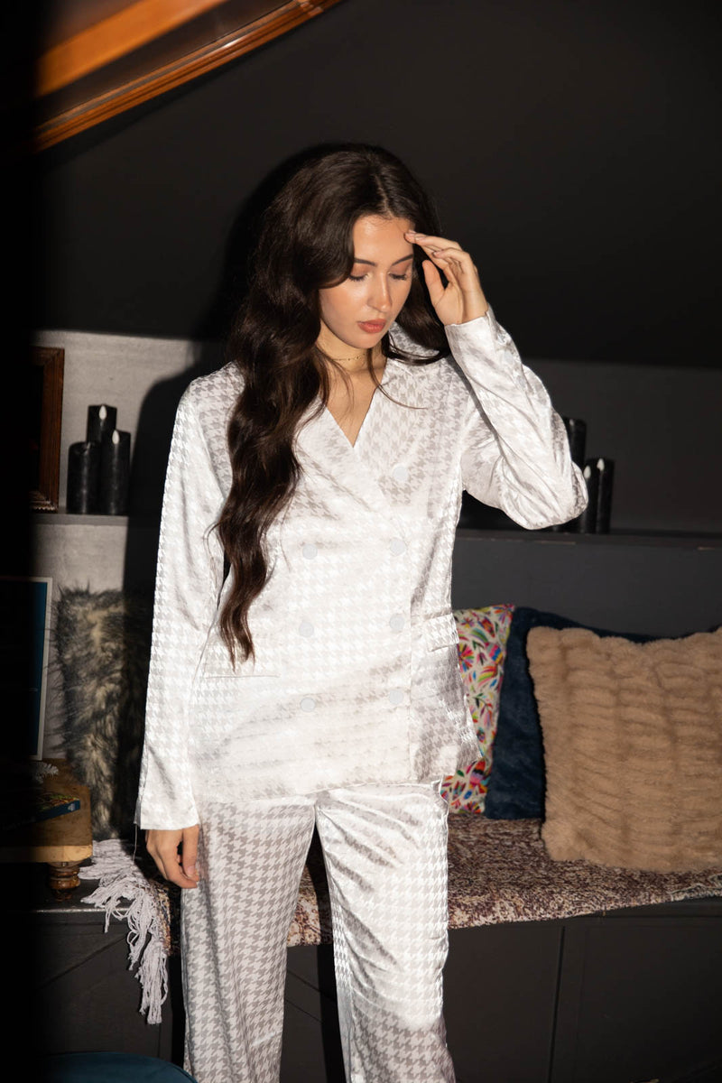 Houndstooth Top