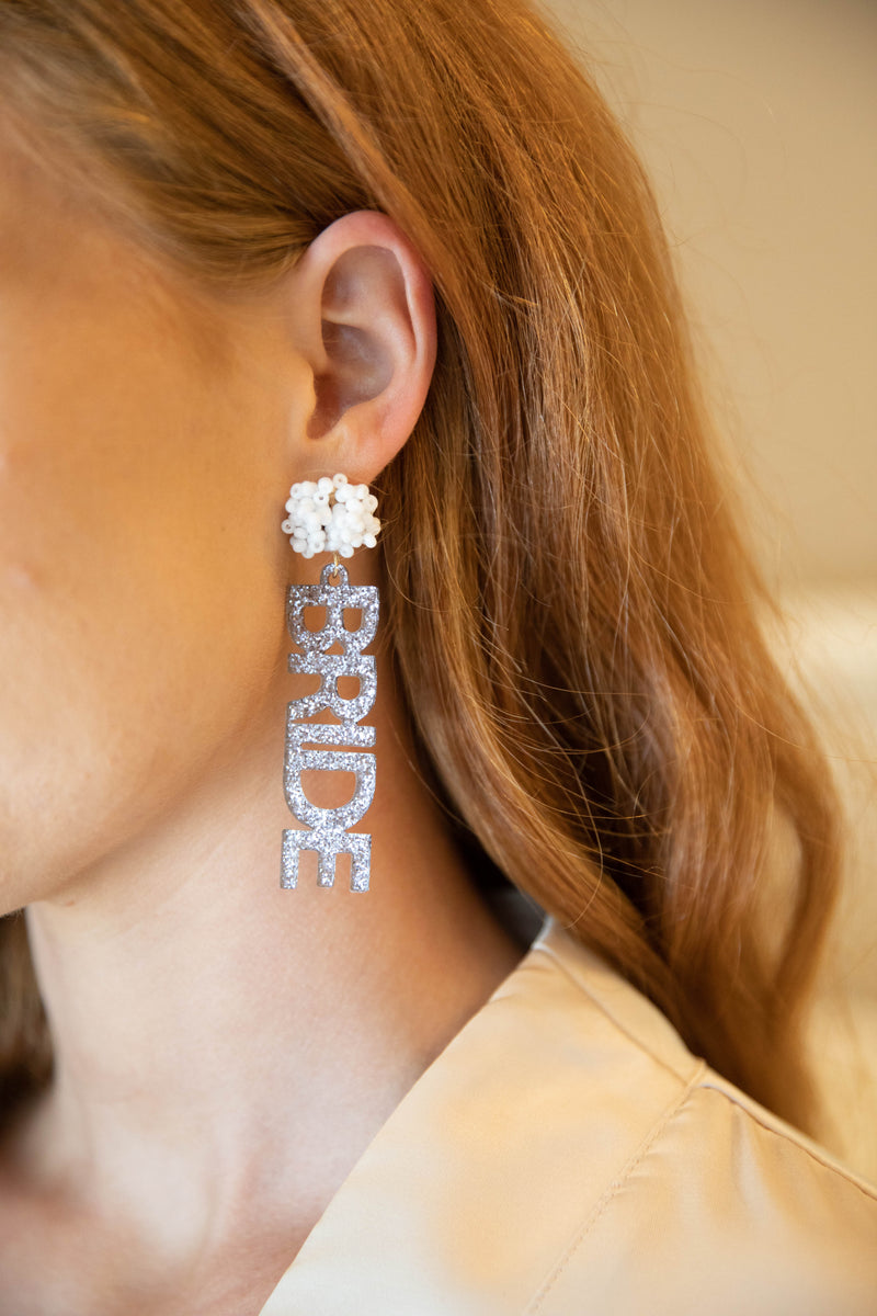 Glitter Bride Earrings