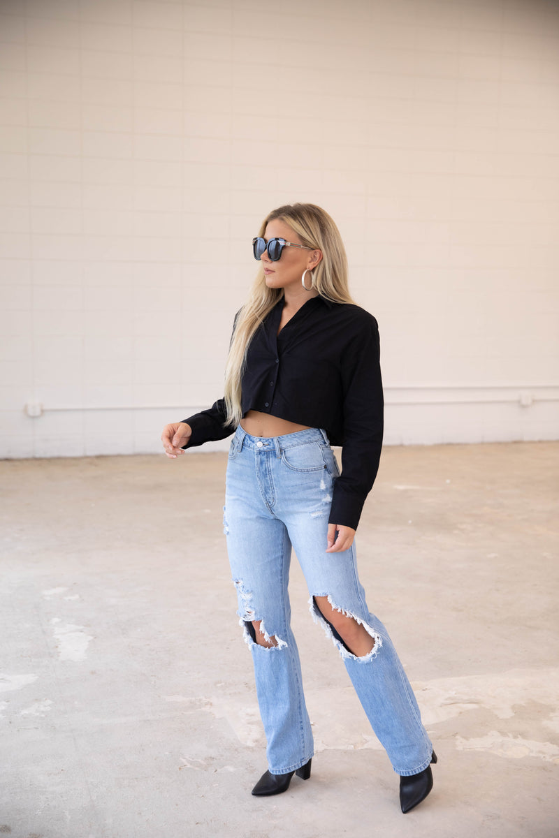 Cropped Business Top