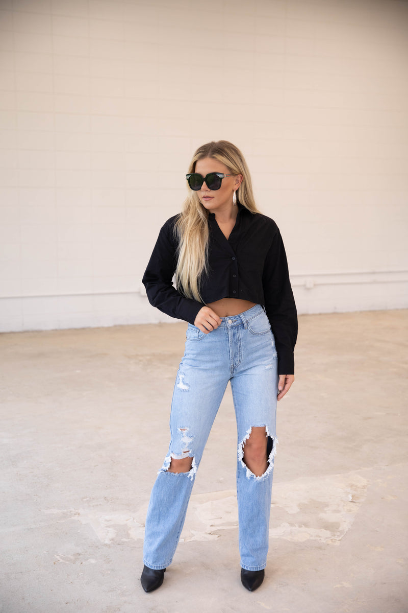 Cropped Business Top