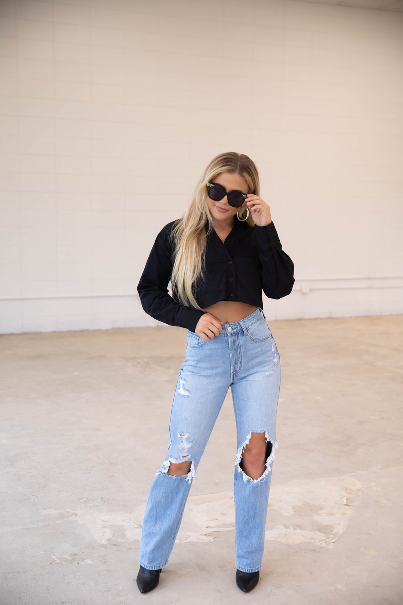 Cropped Business Top