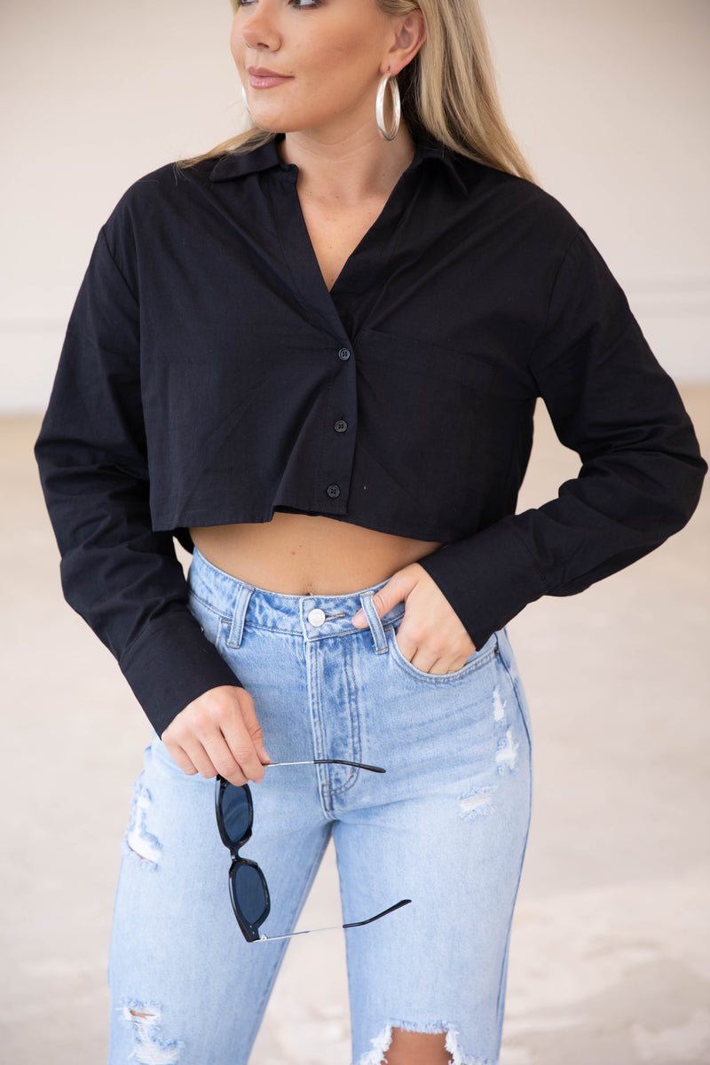 Cropped Business Top