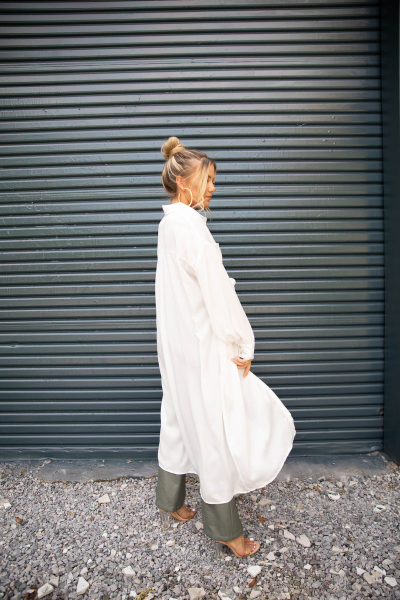 Loved You Longer Shirt Dress