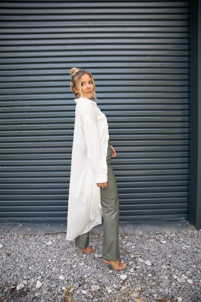 Loved You Longer Shirt Dress
