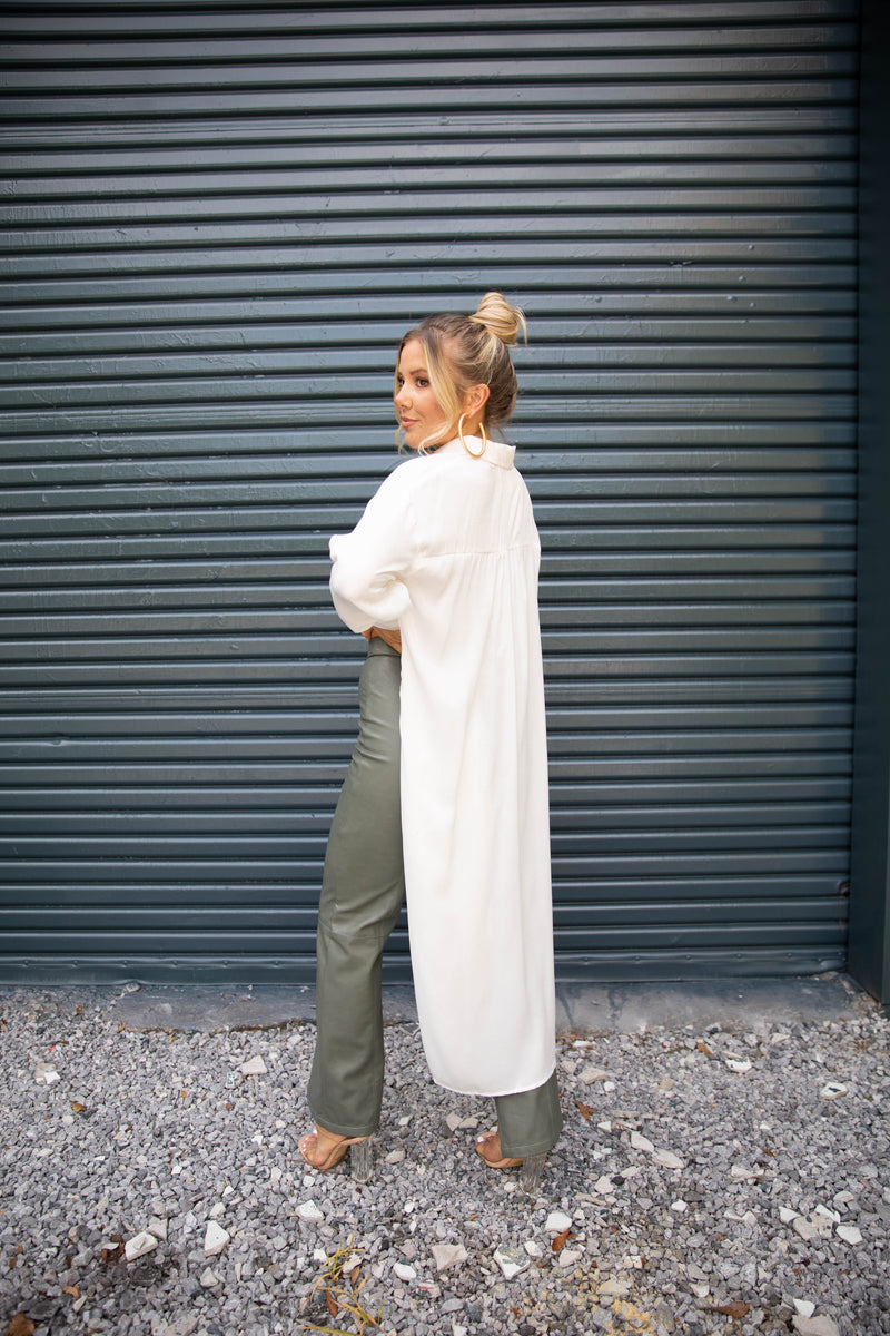 Loved You Longer Shirt Dress