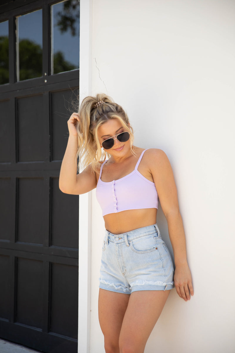 Lovely Lilac Crop
