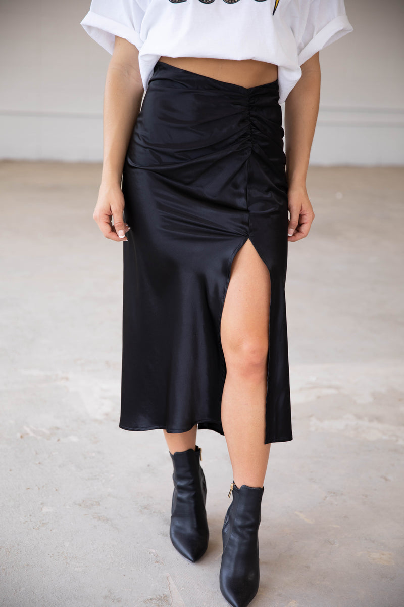 Black Lightening Skirt