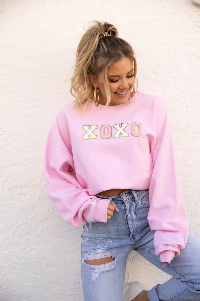 XOXO Patch Sweatshirt