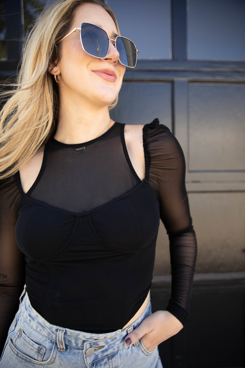 Cut Up The Night Top