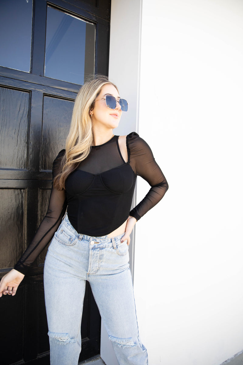 Cut Up The Night Top