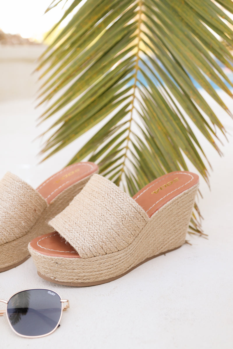 Wedged In Between Espadrilles