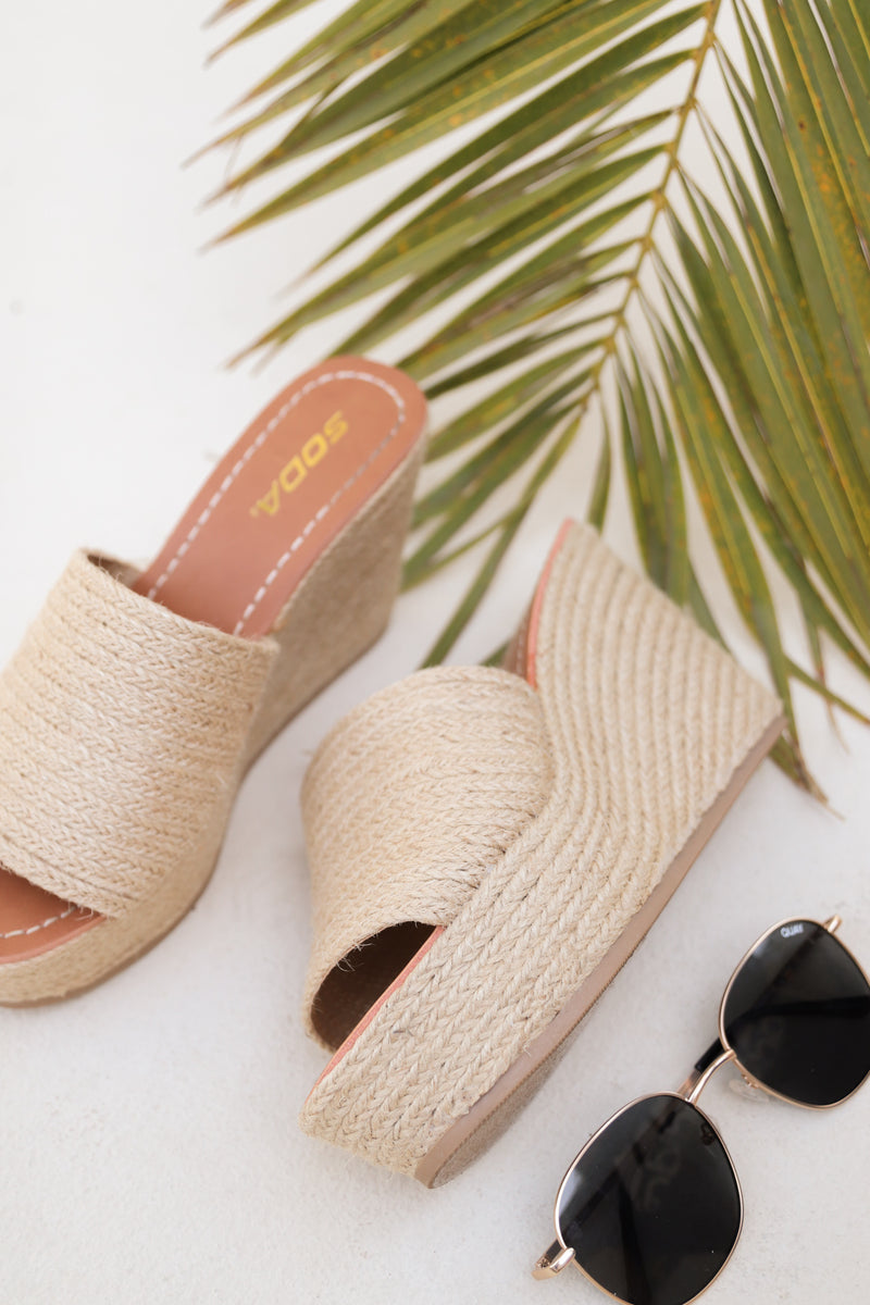 Wedged In Between Espadrilles