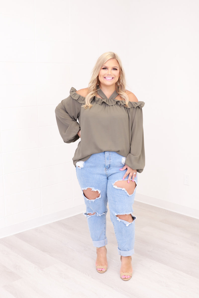 Riley Ruffle Top
