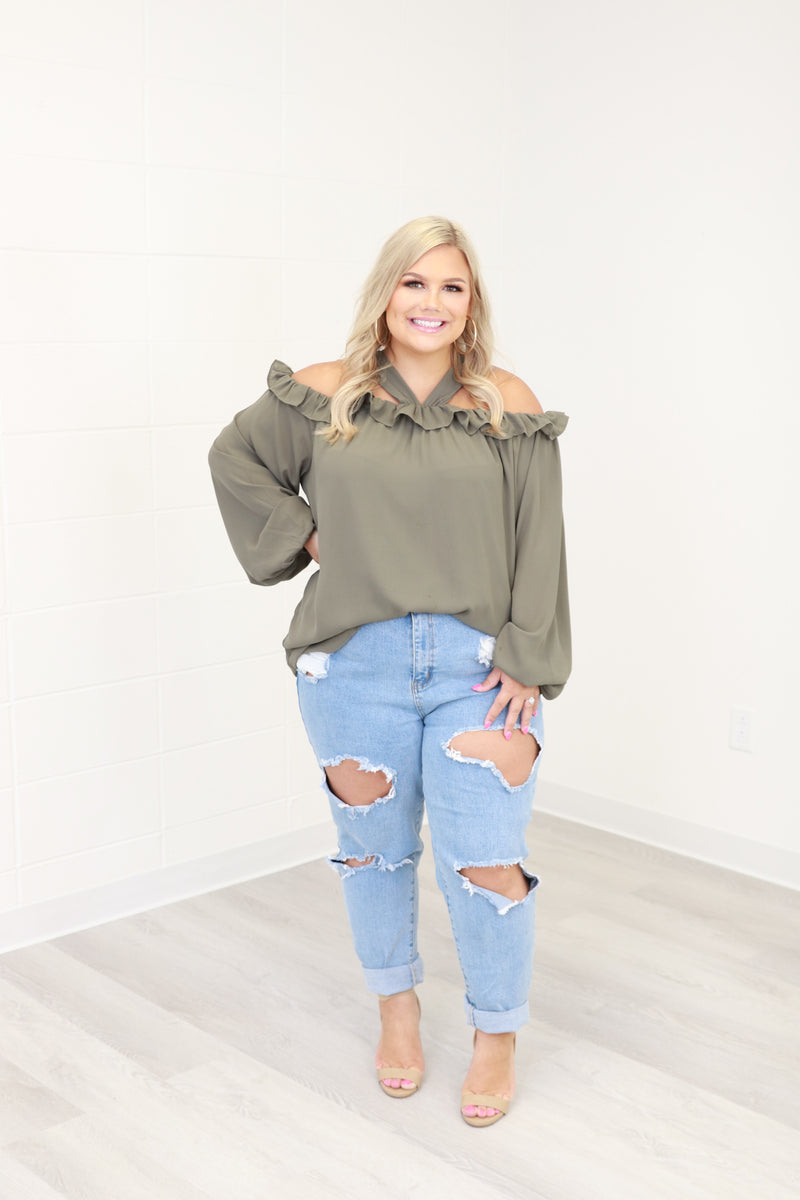 Riley Ruffle Top