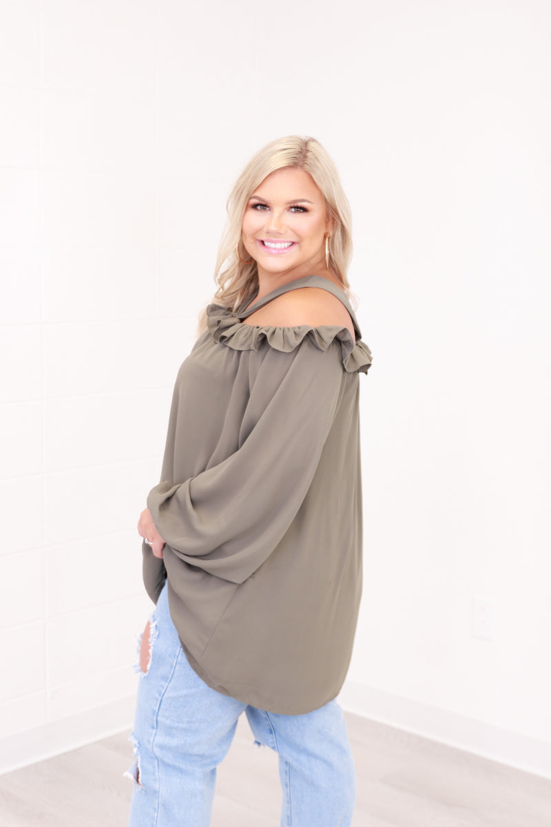 Riley Ruffle Top