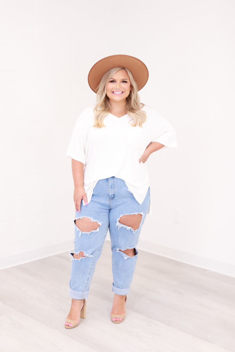 Vintage V-Neck Tee
