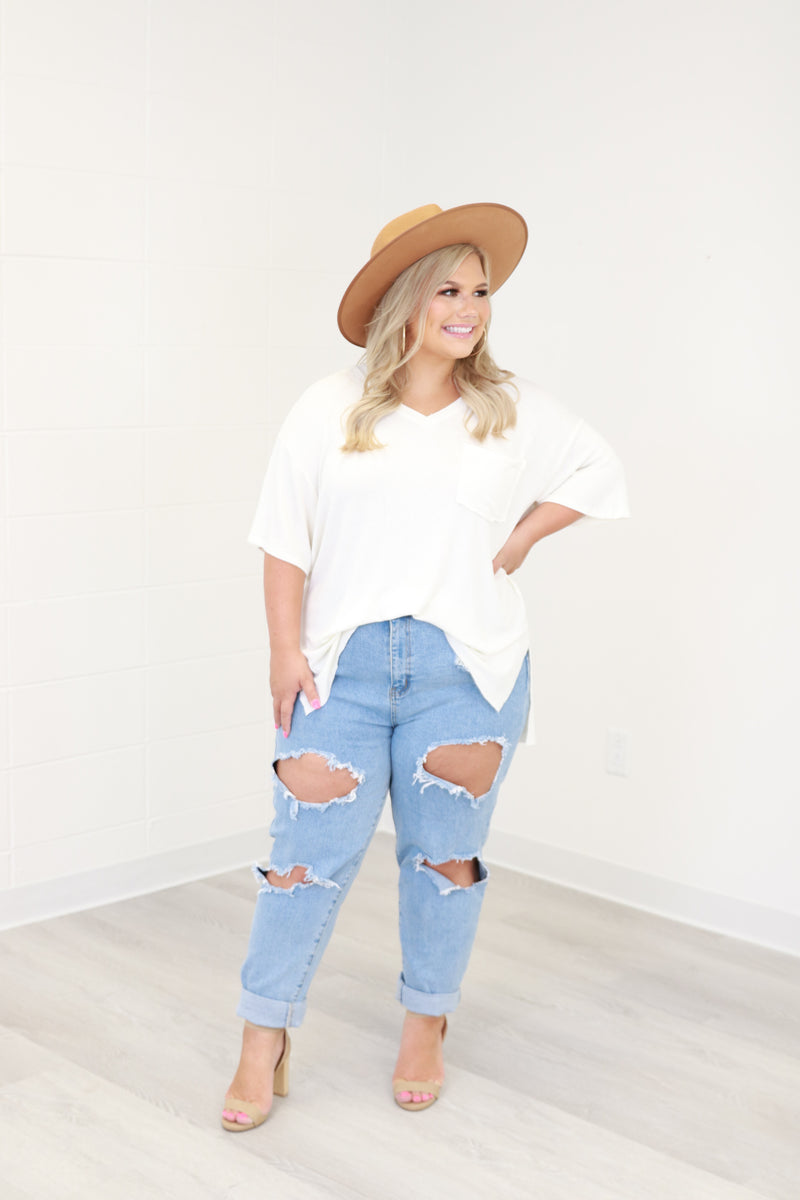 Vintage V-Neck Tee